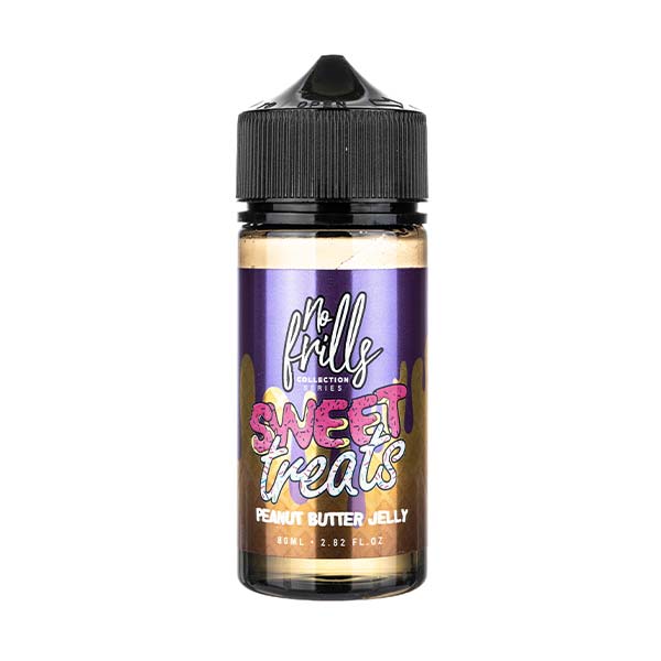 Peanut Butter & Jelly 80ml Shortfill E-Liquid by No Frills