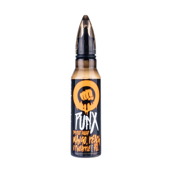 Mango, Peach & Pineapple 50ml Shortfill E-Liquid by Riot Squad Punx