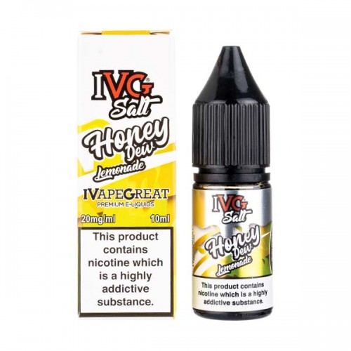 Honeydew Lemonade Nic Salt E-Liquid by IVG