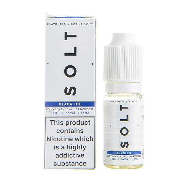 Black Ice Nic Salt E-Liquid by SOLT