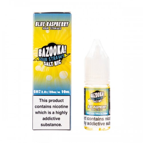 Blue Raspberry Nic Salt E-Liquid by Bazooka!