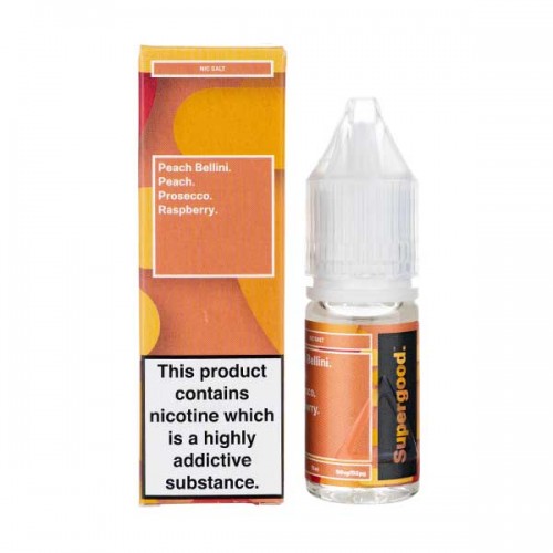 Peach Bellini Nic Salt E-Liquid by Supergood