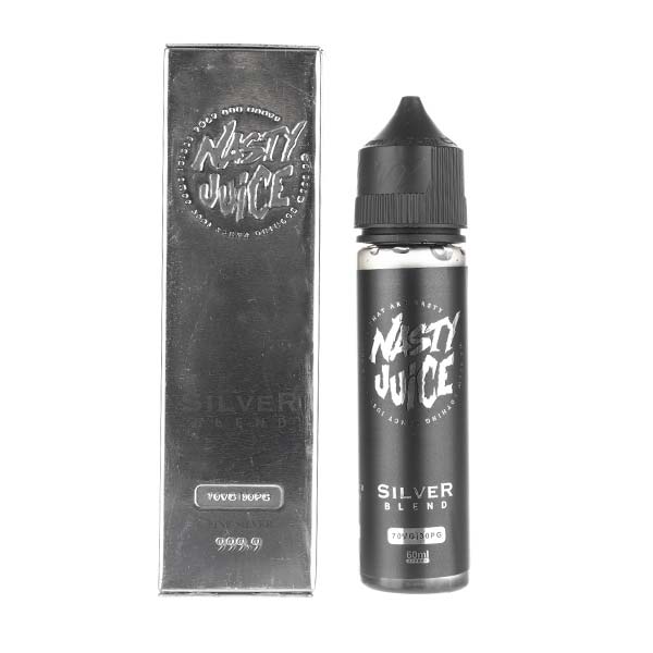 Tobacco Silver Blend 50ml Shortfill E-Liquid by Nasty Juice