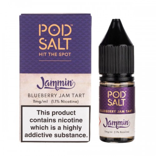 Blueberry Jam Tart Nic Salt E-Liquid by Pod S...