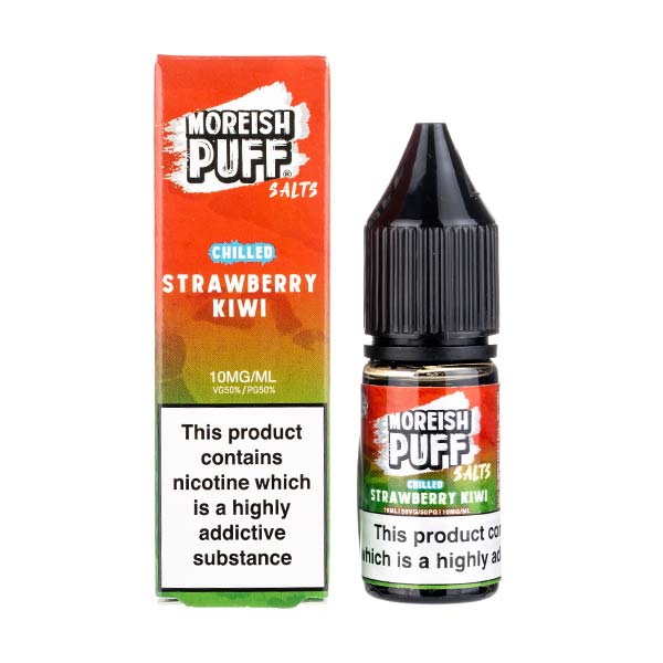 Strawberry & Kiwi Nic Salt E-Liquid by Moreish Puff