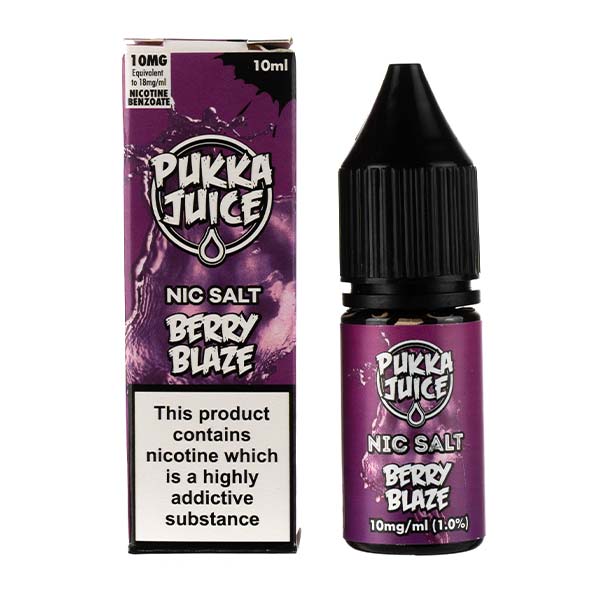 Berry Blaze Nic Salt E-Liquid by Pukka Juice