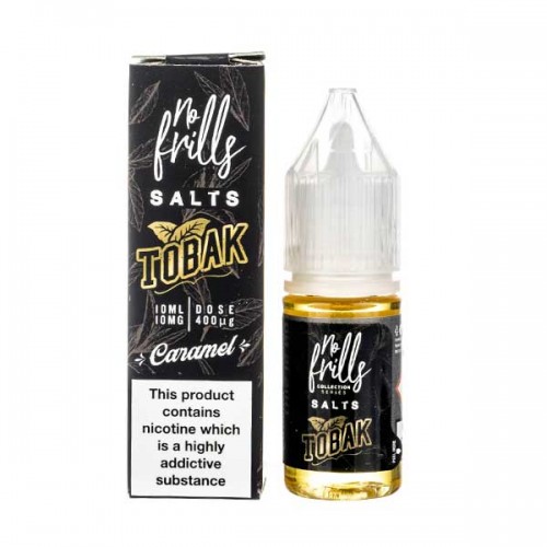 Caramel Tobacco Nic Salt E-Liquid by No Frill...