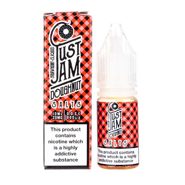 Strawberry Doughnut Nic Salt E-Liquid by Just Jam