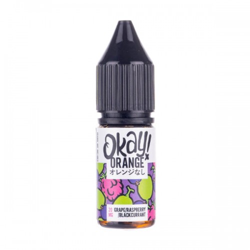 Grape Raspberry Blackcurrant Nic Salt by Okay...