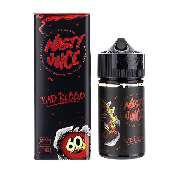 Bad Blood 50ml Shortfill E-Liquid by Nasty Ju...