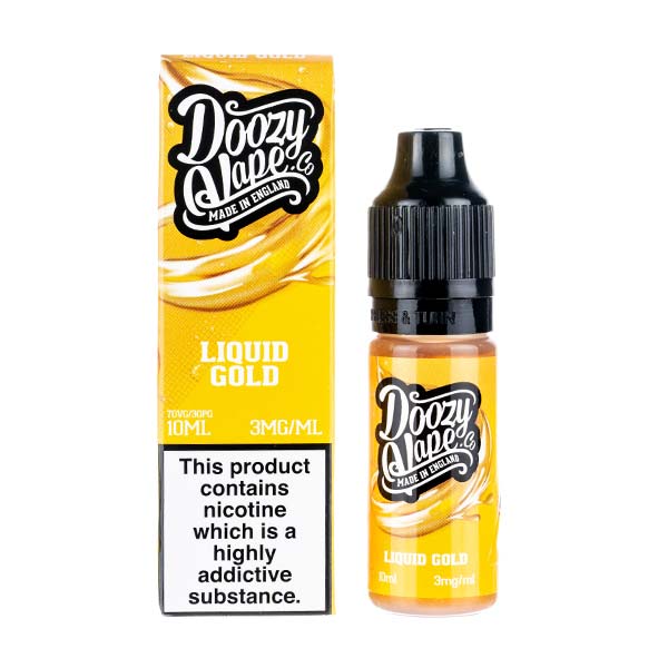 Liquid Gold 70/30 E-Liquid by Doozy Vapes