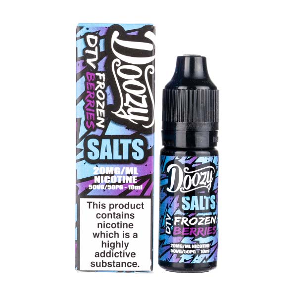 Frozen Berries Nic Salt E-Liquid by Doozy