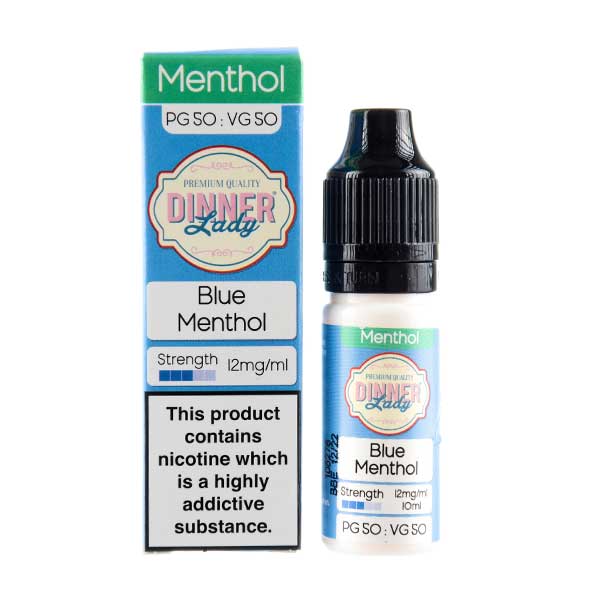 Blue Menthol 50/50 E-Liquid by Dinner Lady