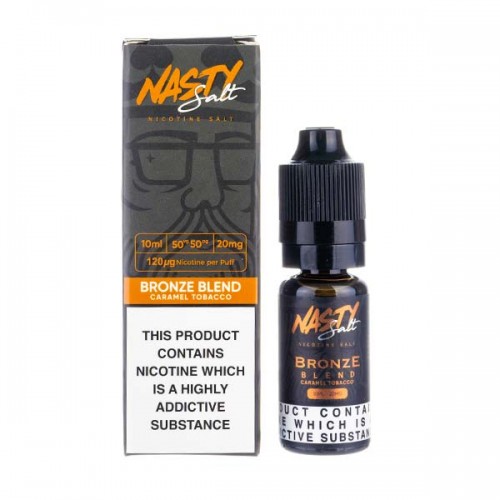 Bronze Blend Nic Salt E-Liquid by Nasty Juice