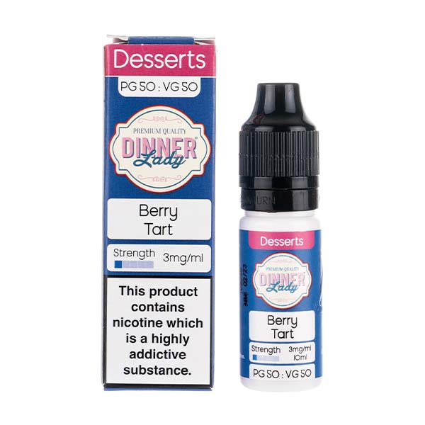 Berry Tart 50/50 E-Liquid by Dinner Lady