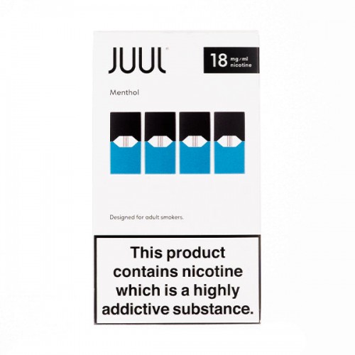 Menthol 18mg Juul Pods