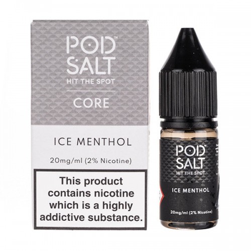 Ice Menthol Nic Salt E-Liquid by Pod Salt