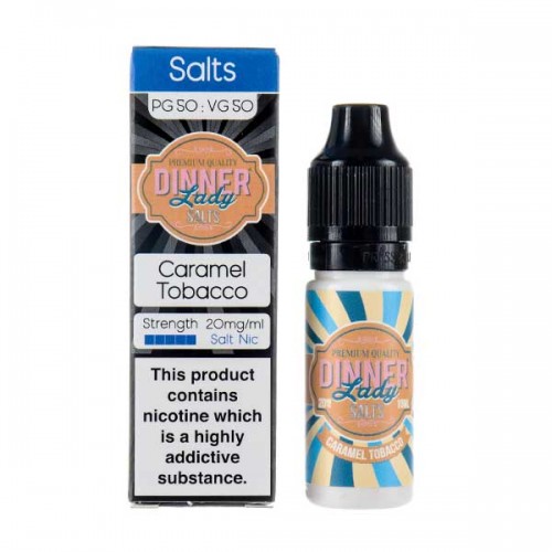 Caramel Tobacco Nic Salt E-Liquid by Dinner L...