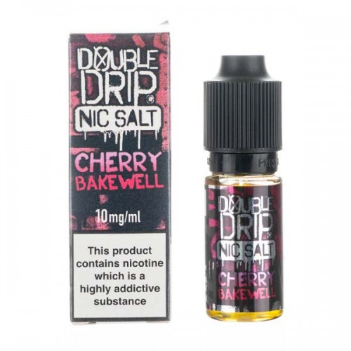 Cherry Bakewell Nic Salt E-Liquid by Double D...