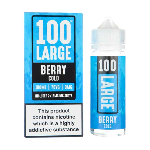 Berry Cold 100ml Shortfill E-Liquid by 100 La...