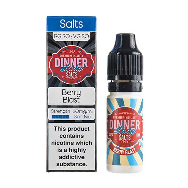 Berry Blast Nic Salt E-Liquid by Dinner Lady