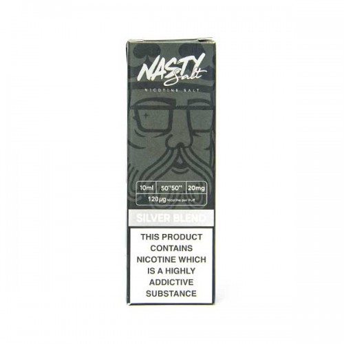 Silver Blend Nic Salt E-Liquid by Nasty Juice