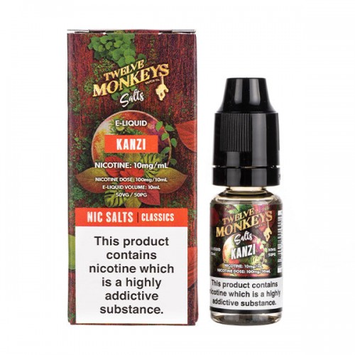 Kanzi Nic Salt E-Liquid by Twelve Monkeys