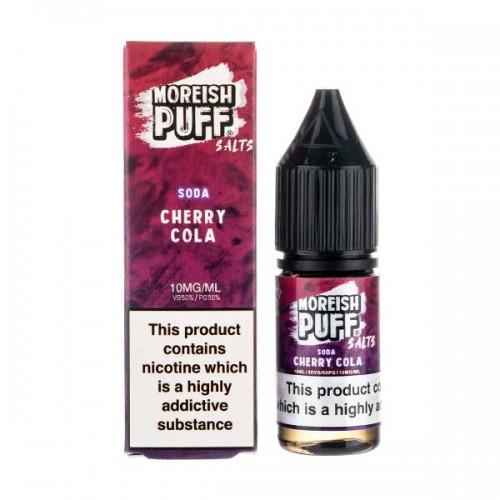 Cherry Cola Soda Nic Salt E-Liquid by Moreish...