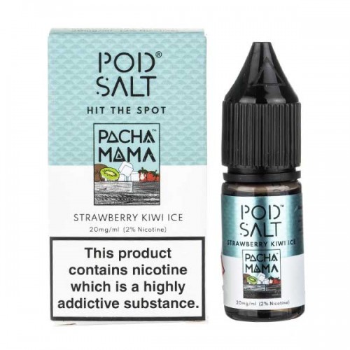 Strawberry Kiwi Ice Nic Salt E-Liquid by Pod ...