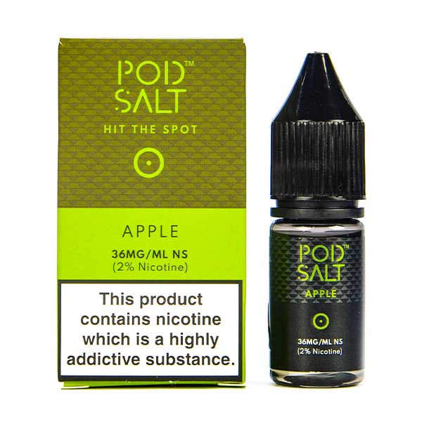 Apple Nic Salt E-Liquid by Pod Salt