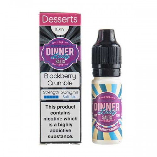 Blackberry Crumble Nic Salt E-Liquid by Dinne...