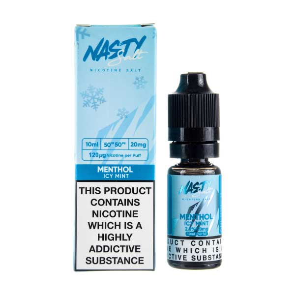 Menthol Nic Salt E-Liquid by Nasty Juice