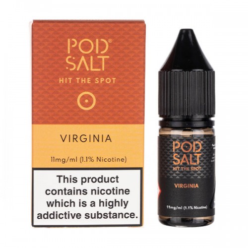 Virginia Tobacco Nic Salt E-Liquid by Pod Sal...