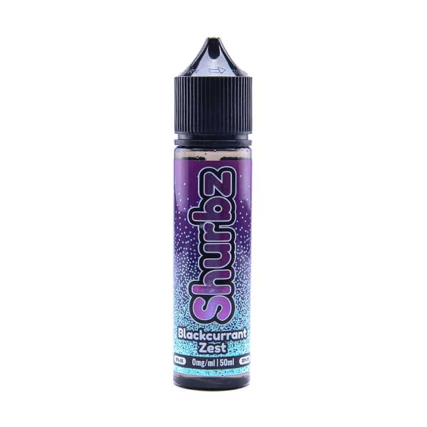 Blackcurrant Zest 50ml Shortfill E-Liquid by Shurbz