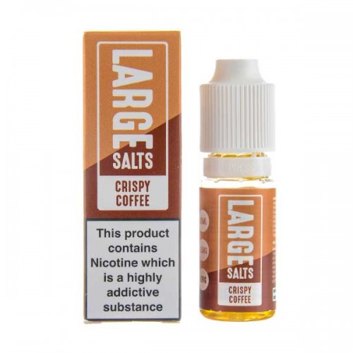 Crispy Coffee Nic Salt E-Liquid by Large Juic...