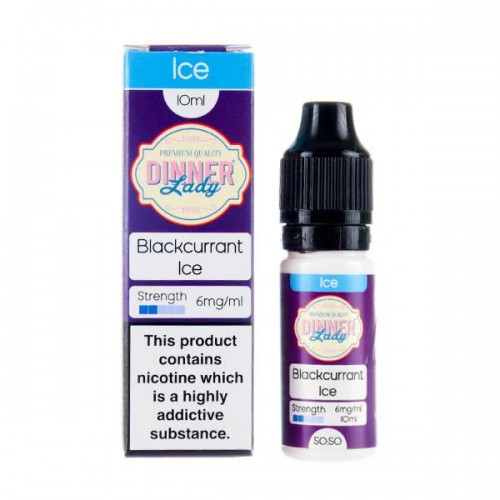 Blackcurrant Ice 50/50 E-Liquid by Dinner Lad...