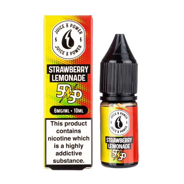 Strawberry Lemonade 50/50 E-Liquid by Juice N Power