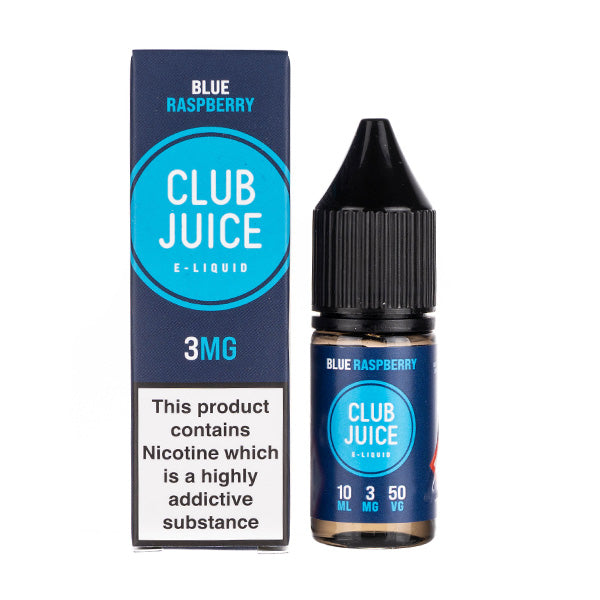 Blue Raspberry E-Liquid by Club Juice