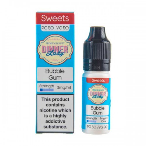 Bubblegum 50/50 E-Liquid by Dinner Lady