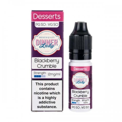 Blackberry Crumble 50/50 E-Liquid by Dinner L...