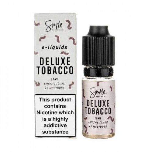 Deluxe Tobacco E-Liquid by Simple Essentials