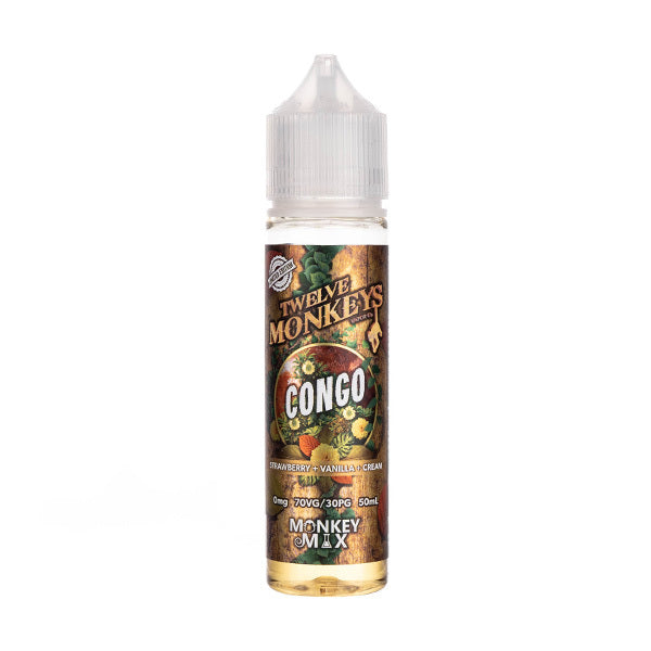 Congo 50ml Shortfill by Twelve Monkeys