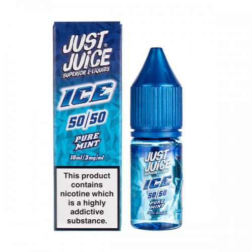 Pure Mint Ice 50/50 E-Liquid by Just Juice Ic...