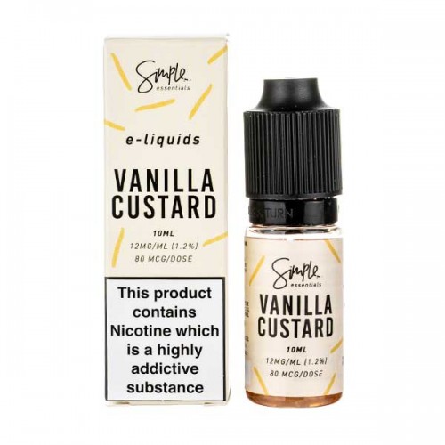 Vanilla Custard E-Liquid by Simple Essentials